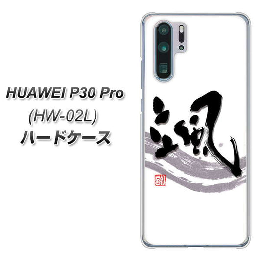 docomo HUAWEI（ファーウェイ） P30 Pro HW-02L 高画質仕上げ 背面印刷 ハードケース【OE827 颯】