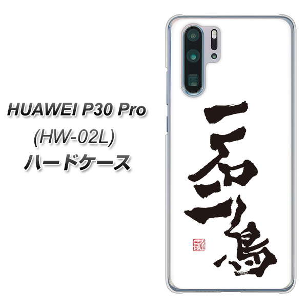 docomo HUAWEI（ファーウェイ） P30 Pro HW-02L 高画質仕上げ 背面印刷 ハードケース【OE844 一石二鳥】