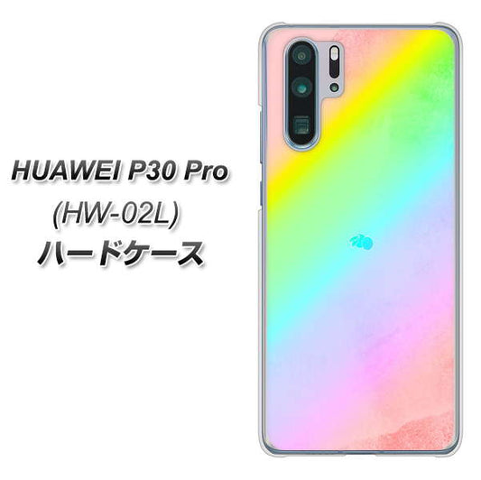 docomo HUAWEI（ファーウェイ） P30 Pro HW-02L 高画質仕上げ 背面印刷 ハードケース【YJ287 デザイン】