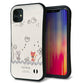 iPhone11 スマホケース 「SEA Grip」 グリップケース Sライン 【1103 クラフト写真 ネコ (ワイヤー1) 】 UV印刷