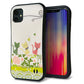 iPhone11 スマホケース 「SEA Grip」 グリップケース Sライン 【1106 クラフト写真 ネコ (ワイヤー2) 】 UV印刷