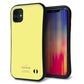 iPhone11 スマホケース 「SEA Grip」 グリップケース Sライン 【KM897 パステルカラー(パステルイエロー)】 UV印刷