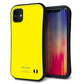 iPhone11 スマホケース 「SEA Grip」 グリップケース Sライン 【KM904 ポップカラー(イエロー)】 UV印刷