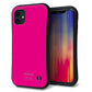 iPhone11 スマホケース 「SEA Grip」 グリップケース Sライン 【KM910 ポップカラー(ピンク)】 UV印刷