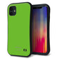 iPhone11 スマホケース 「SEA Grip」 グリップケース Sライン 【KM914 ポップカラー(ライム)】 UV印刷