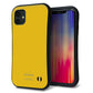 iPhone11 スマホケース 「SEA Grip」 グリップケース Sライン 【KM920 レトロカラー(マスタード)】 UV印刷