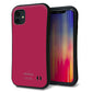 iPhone11 スマホケース 「SEA Grip」 グリップケース Sライン 【KM921 レトロカラー(ダークピンク)】 UV印刷