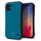 iPhone11 スマホケース 「SEA Grip」 グリップケース Sライン 【KM922 レトロカラー(ダークブルー)】 UV印刷