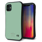 iPhone11 スマホケース 「SEA Grip」 グリップケース Sライン 【KM931 くすみカラー グリーン】 UV印刷