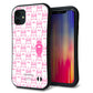 iPhone11 スマホケース 「SEA Grip」 グリップケース Sライン 【MA914 パターン ウサギ】 UV印刷