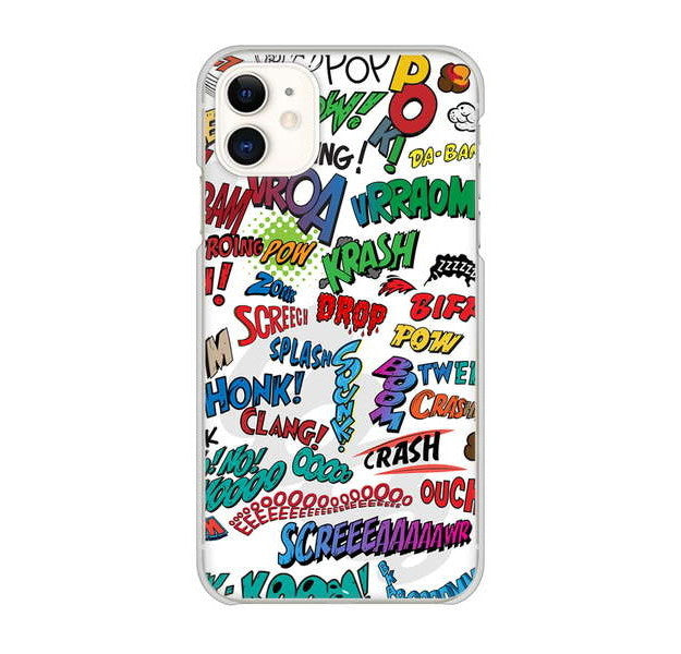 iPhone 11 高画質仕上げ 背面印刷 ハードケース 【271 アメリカン キャッチコピー】