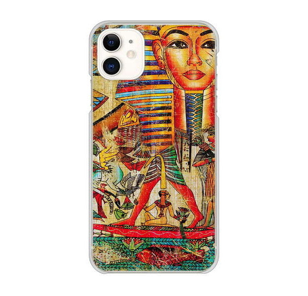 iPhone 11 高画質仕上げ 背面印刷 ハードケース 【329 ナイル ツタンカーメン】