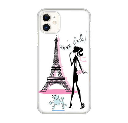 iPhone 11 高画質仕上げ 背面印刷 ハードケース LOVE フランス
