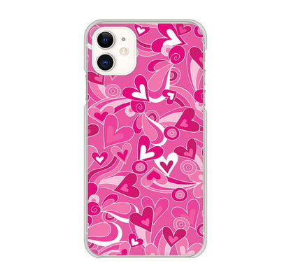 iPhone 11 高画質仕上げ 背面印刷 ハードケース プリティハート