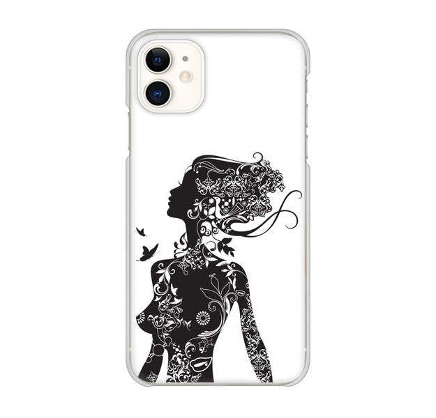 iPhone 11 高画質仕上げ 背面印刷 ハードケース 【384 ボディアート】