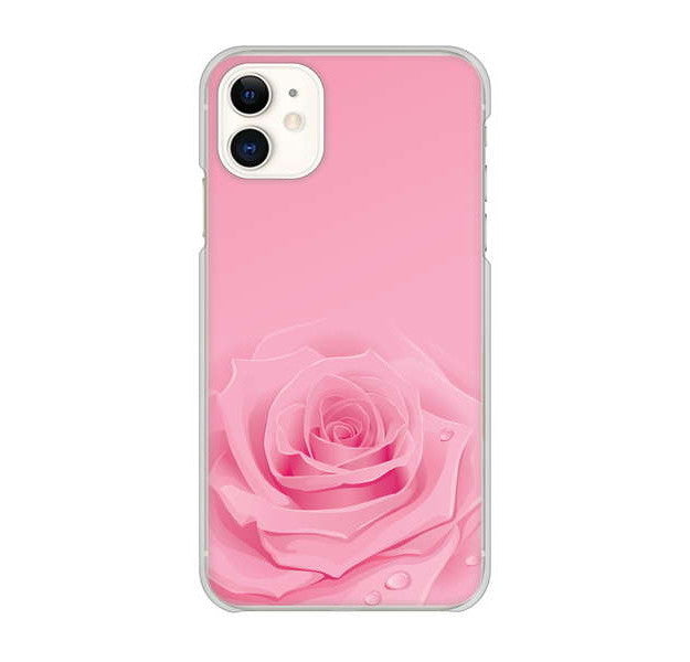 iPhone 11 高画質仕上げ 背面印刷 ハードケース バラ
