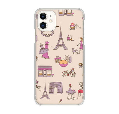 iPhone 11 高画質仕上げ 背面印刷 ハードケース LOVE フランス