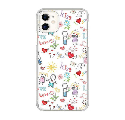 iPhone 11 高画質仕上げ 背面印刷 ハードケース カップル＆ファミリー