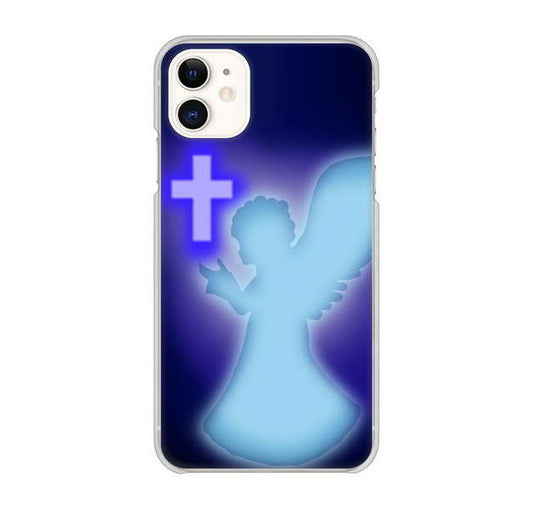 iPhone 11 高画質仕上げ 背面印刷 ハードケース 【1249 祈りを捧げる天使】