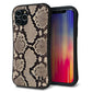iPhone11 Pro スマホケース 「SEA Grip」 グリップケース Sライン 【049 ヘビ柄】 UV印刷