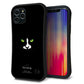 iPhone11 Pro スマホケース 「SEA Grip」 グリップケース Sライン 【398 黒ネコ】 UV印刷