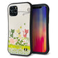 iPhone11 Pro スマホケース 「SEA Grip」 グリップケース Sライン 【1106 クラフト写真 ネコ (ワイヤー2) 】 UV印刷