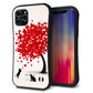 iPhone11 Pro スマホケース 「SEA Grip」 グリップケース Sライン 【EK915 二匹のネコとハートの木】 UV印刷