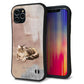 iPhone11 Pro スマホケース 「SEA Grip」 グリップケース Sライン 【HA173 メインクーン+くすみカラー】 UV印刷
