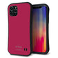 iPhone11 Pro スマホケース 「SEA Grip」 グリップケース Sライン 【KM921 レトロカラー(ダークピンク)】 UV印刷