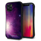 iPhone11 Pro スマホケース 「SEA Grip」 グリップケース Sライン 【KM925 Galaxias Purple】 UV印刷