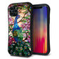 iPhone11 Pro スマホケース 「SEA Grip」 グリップケース Sライン 【MA996 ステンドグラス クジャク】 UV印刷
