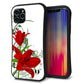 iPhone11 Pro スマホケース 「SEA Grip」 グリップケース Sライン 【SC850 ユリ レッド】 UV印刷