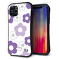 iPhone11 Pro スマホケース 「SEA Grip」 グリップケース Sライン 【SC925 デイジー パープル】 UV印刷