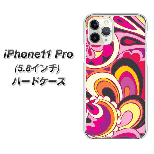 iPhone11 Pro (5.8インチ) 高画質仕上げ 背面印刷 ハードケース【586 ブローアップカラー】