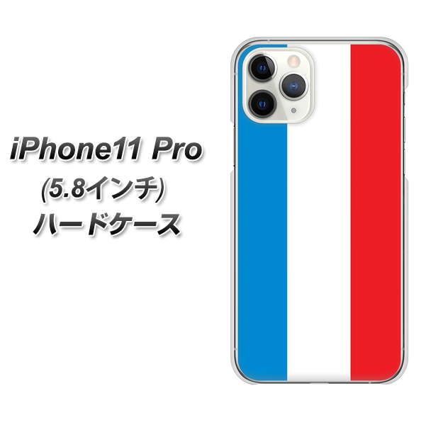 iPhone11 Pro (5.8インチ) 高画質仕上げ 背面印刷 ハードケース【673 フランス】