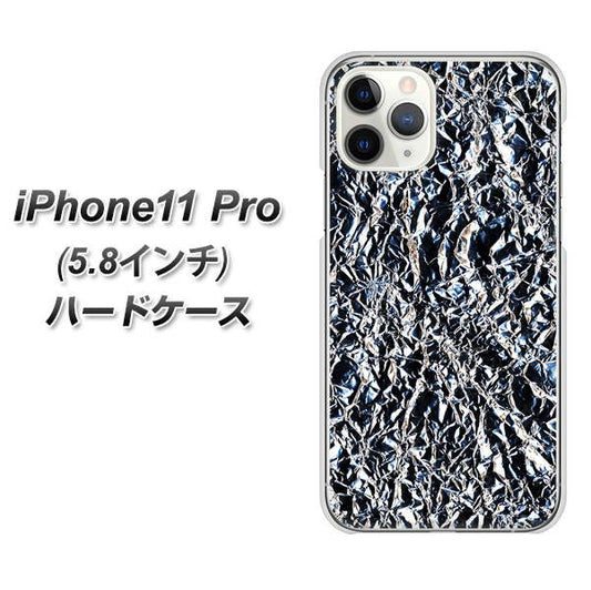 iPhone11 Pro (5.8インチ) 高画質仕上げ 背面印刷 ハードケース【EK835  スタイリッシュアルミシルバー】