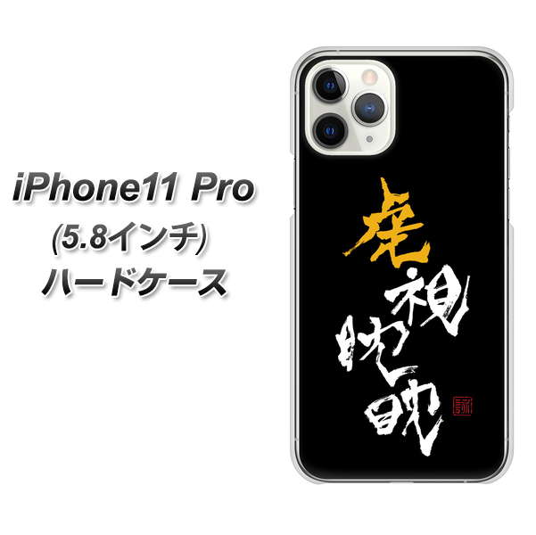 iPhone11 Pro (5.8インチ) 高画質仕上げ 背面印刷 ハードケース【OE803 虎視眈々】