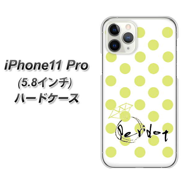 iPhone11 Pro (5.8インチ) 高画質仕上げ 背面印刷 ハードケース【OE817 8月ペリシンプル】