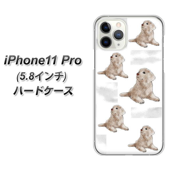 iPhone11 Pro (5.8インチ) 高画質仕上げ 背面印刷 ハードケース【YD823 ラブラドールレトリバー04】