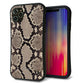 iPhone11 Pro Max スマホケース 「SEA Grip」 グリップケース Sライン 【049 ヘビ柄】 UV印刷