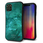 iPhone11 Pro Max スマホケース 「SEA Grip」 グリップケース Sライン 【KM869 大理石GR】 UV印刷