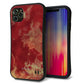 iPhone11 Pro Max スマホケース 「SEA Grip」 グリップケース Sライン 【KM870 大理石RD】 UV印刷