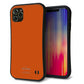 iPhone11 Pro Max スマホケース 「SEA Grip」 グリップケース Sライン 【KM917 レトロカラー(ダークオレンジ)】 UV印刷