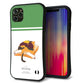 iPhone11 Pro Max スマホケース 「SEA Grip」 グリップケース Sライン 【KM963 あずき】 UV印刷