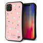 iPhone11 Pro Max スマホケース 「SEA Grip」 グリップケース Sライン 【NA802 アムロサンドイッチプリント Aピンク】 UV印刷