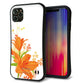 iPhone11 Pro Max スマホケース 「SEA Grip」 グリップケース Sライン 【SC848 ユリ オレンジ】 UV印刷
