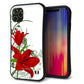 iPhone11 Pro Max スマホケース 「SEA Grip」 グリップケース Sライン 【SC850 ユリ レッド】 UV印刷