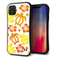 iPhone11 Pro Max スマホケース 「SEA Grip」 グリップケース Sライン 【SC877 ハワイアンアロハホヌ イエロー】 UV印刷