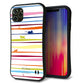 iPhone11 Pro Max スマホケース 「SEA Grip」 グリップケース Sライン 【YA893 ストライプネコ02】 UV印刷