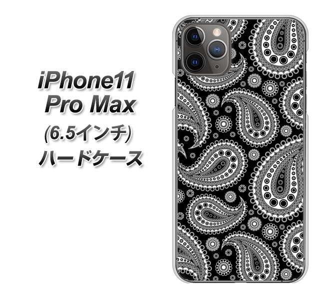 iPhone11 Pro Max　(6.5インチ) 高画質仕上げ 背面印刷 ハードケース【421 ベイズリー】
